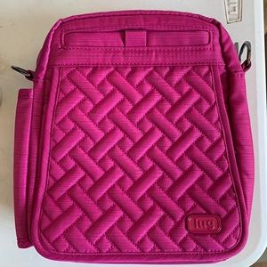 Lug brushed orchid flapper